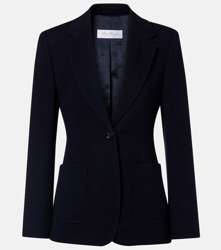 Blazer Utilita de jersey de lana virgen - Max Mara - Modalova