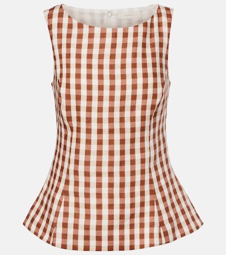 Faithfull Ana gingham linen top - Faithfull - Modalova