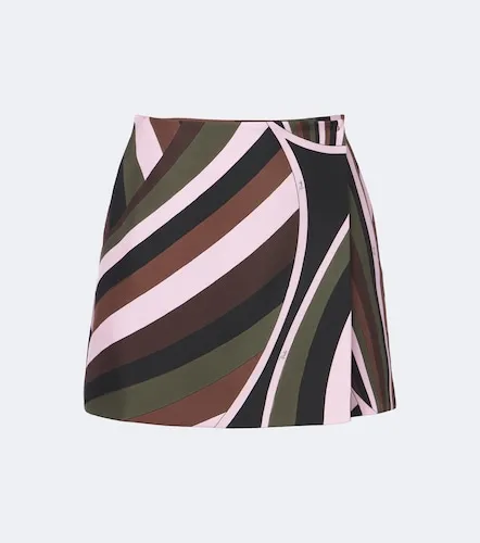 Falda envolvente Iride de sarga de seda - Pucci - Modalova