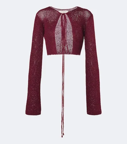 Alma cropped sequined cardigan - Bananhot - Modalova