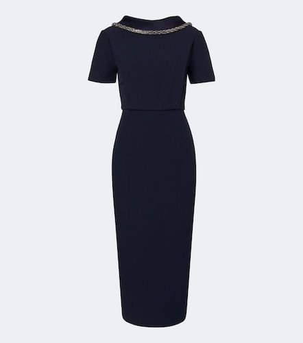 Verziertes Midikleid aus Crêpe - Roland Mouret - Modalova