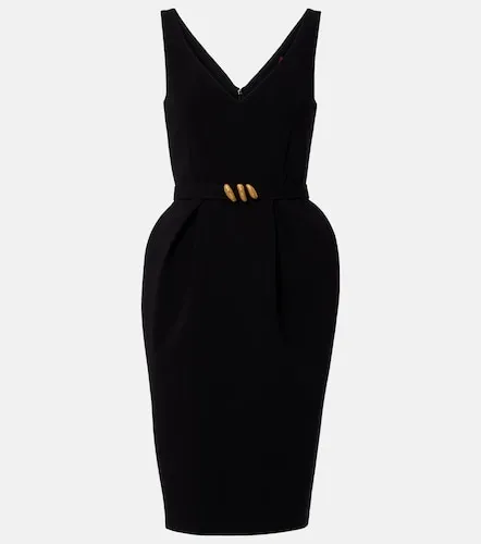 Max Mara Belted cady midi dress - Max Mara - Modalova
