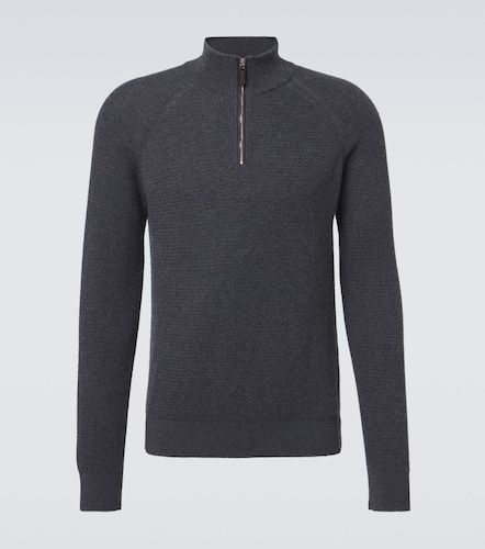 Zegna Cashmere half-zip sweater - Zegna - Modalova
