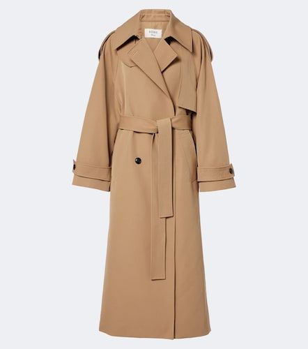 Cotton and wool-blend belted coat - Rohe - Modalova
