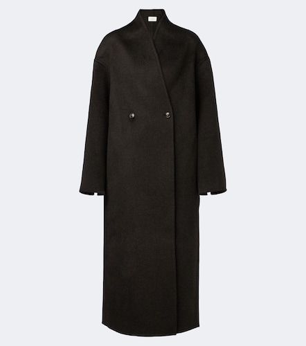 Aris double-breasted wool and cashmere coat - Loulou de Saison - Modalova