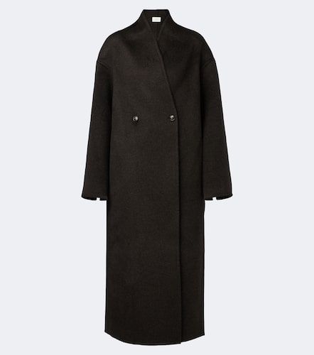Aris double-breasted wool and cashmere coat - Loulou de Saison - Modalova