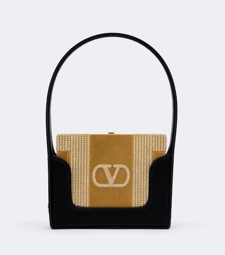 Clutch Minaumorphe in raso - Valentino Garavani - Modalova