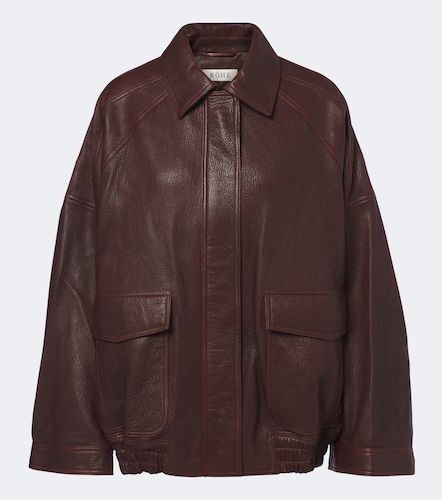 Rohe Leather blouson jacket - Rohe - Modalova