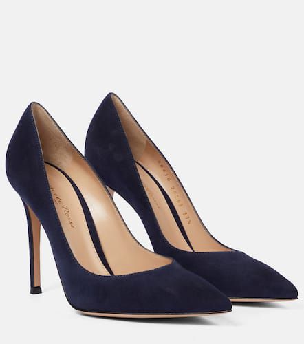 Gianvito 105 suede pumps - Gianvito Rossi - Modalova