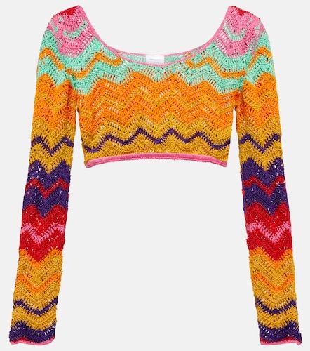 Top cropped in crochet - Anna Kosturova - Modalova