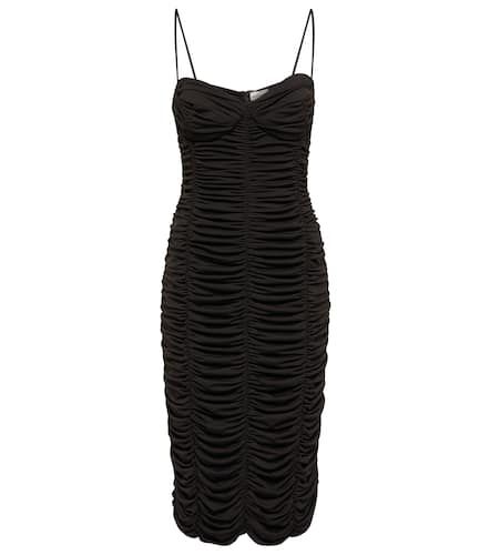 Ruched bustier midi dress - Magda Butrym - Modalova