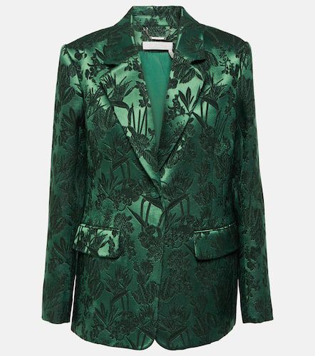 ChloÃ© Jacquard wool and silk satin blazer - Chloe - Modalova