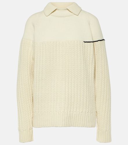 Jersey de lana con cuello doble - Victoria Beckham - Modalova