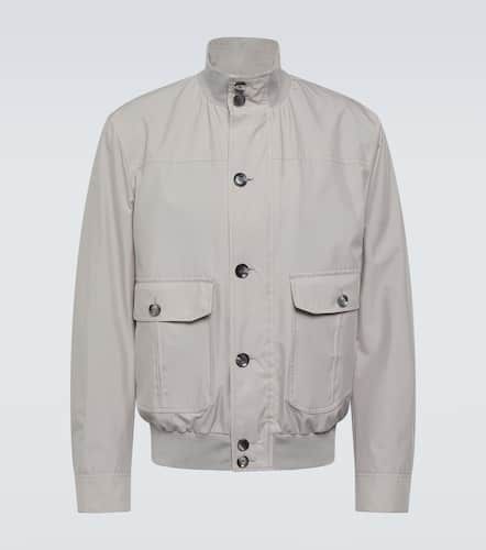 Brioni Performa silk blouson jacket - Brioni - Modalova