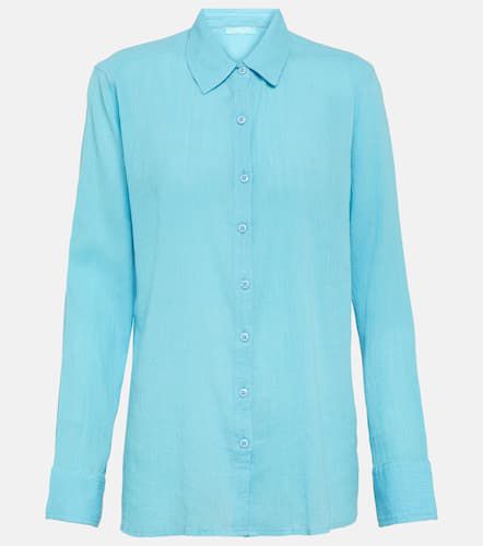 Tina cotton gauze shirt - Melissa Odabash - Modalova