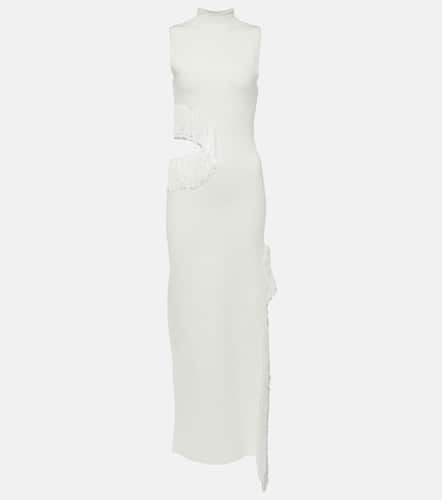 Nova beaded compact knit gown - Galvan - Modalova