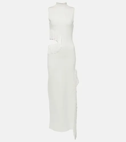 Nova beaded compact knit gown - Galvan - Modalova