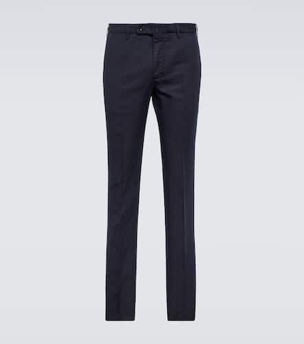 Incotex Linen and cotton chinos - Incotex - Modalova