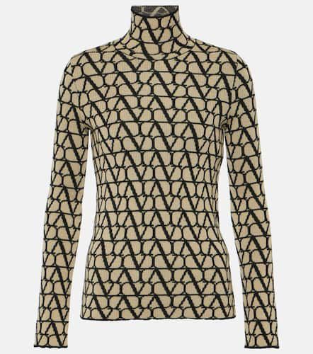 Maglia Jacquard virgin wool sweater - Valentino - Modalova