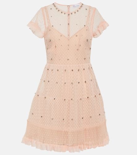 Miniabito in tulle point d'esprit - REDValentino - Modalova