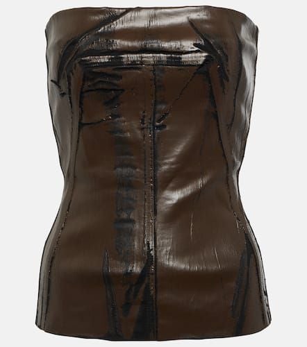 Rick Owens Coated denim corset - Rick Owens - Modalova