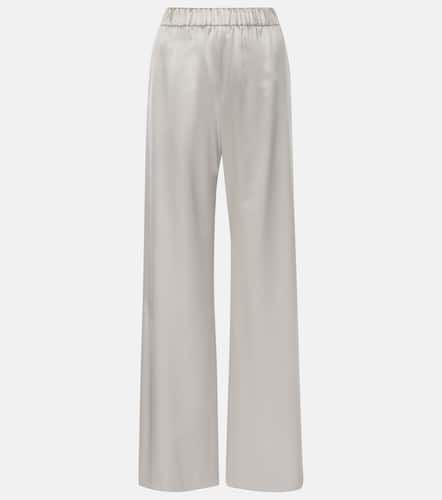 Valentino Silk satin wide-leg pants - Valentino - Modalova