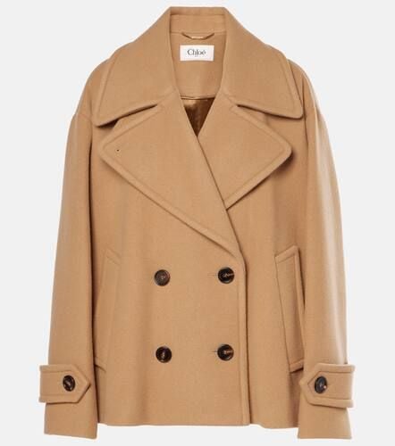 ChloÃ© Double-breasted wool-blend jacket - Chloe - Modalova