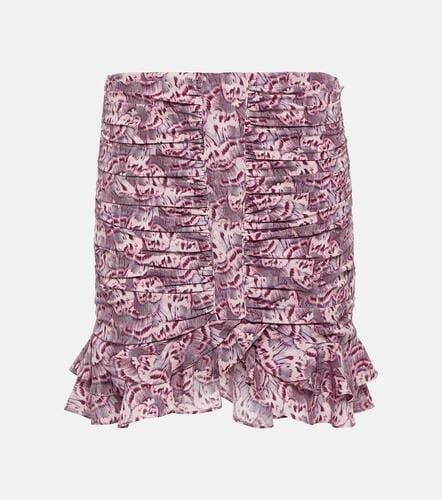 Milendi ruffled silk-blend miniskirt - Isabel Marant - Modalova