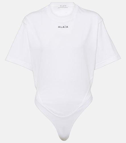 Alaïa Body de jersey de algodón - Alaia - Modalova