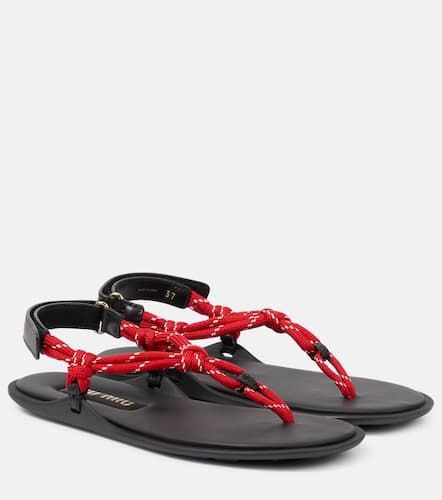 Miu Miu Sandalen Riviere mit Leder - Miu Miu - Modalova