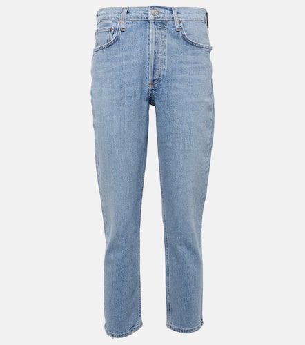 Riley high-rise cropped slim jeans - Agolde - Modalova