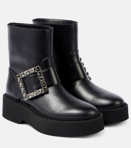 Schnürstiefel Viv' Rangers aus Leder - Roger Vivier - Modalova
