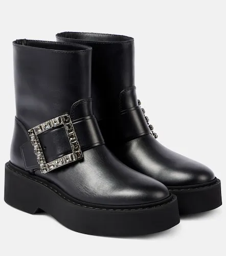 Schnürstiefel Viv' Rangers aus Leder - Roger Vivier - Modalova