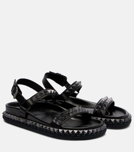 Sandali Pyrabizz in pelle con borchie - Christian Louboutin - Modalova