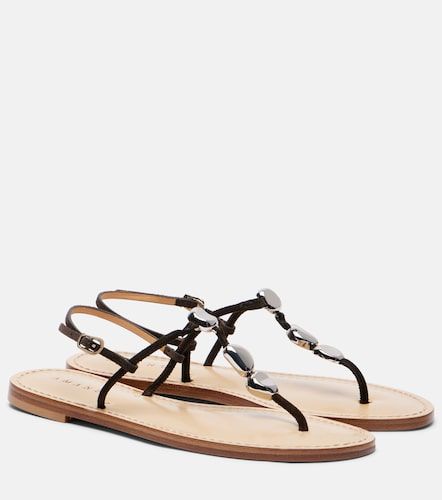 Amanu Sandali Nairobi in suede - Amanu - Modalova