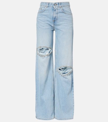 Jeans anchos con rotos adornados - Area - Modalova