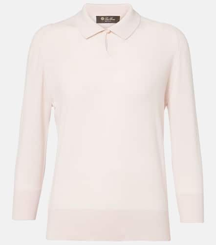 Neo Piuma cashmere polo sweater - Loro Piana - Modalova