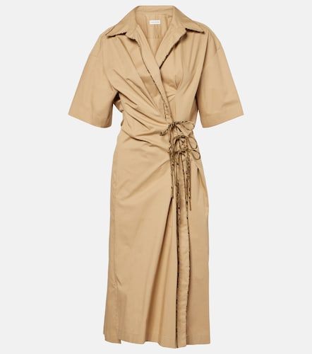 Vestido envolvente de algodón - Dries Van Noten - Modalova