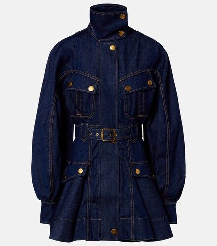Zimmermann Minikleid Luna aus Denim - Zimmermann - Modalova
