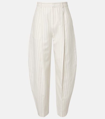 Pantaloni Harlo in misto cotone a righe - Ralph Lauren Collection - Modalova