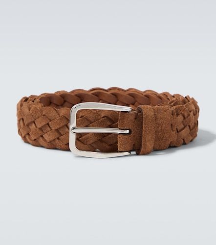 Braided suede belt - Brunello Cucinelli - Modalova
