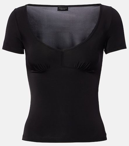 Gucci Top de jersey - Gucci - Modalova