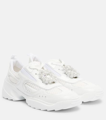 Sneakers Viv' On The Run mit Leder - Roger Vivier - Modalova
