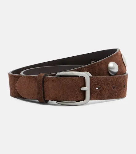 Nour Hammour Studded suede belt - Nour Hammour - Modalova
