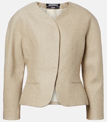 Giacca Ovalo in cotone e lino - Jacquemus - Modalova