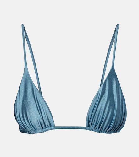 Top bikini Via metallizzato - Jade Swim - Modalova
