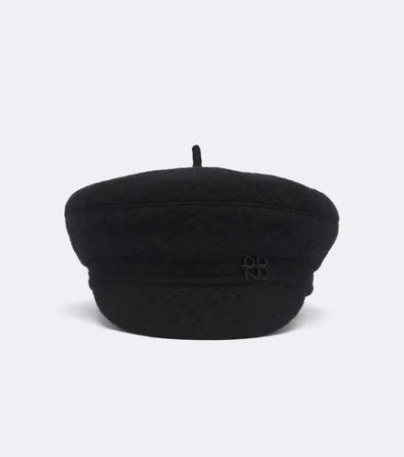 Wool-blend felt beret - Ruslan Baginskiy - Modalova