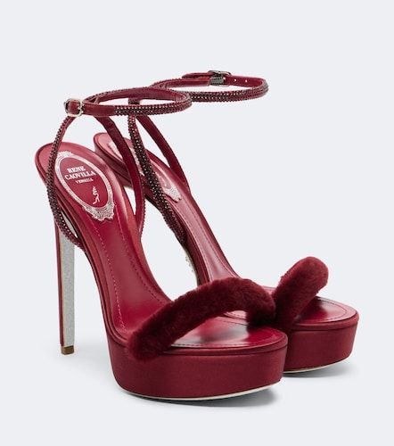 Embellished platform sandals - Rene Caovilla - Modalova