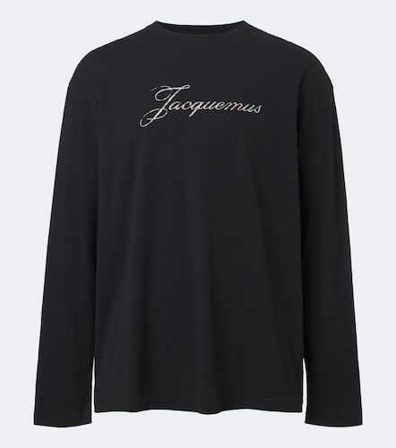 Camiseta de jersey de algodón y cáñamo con logo - Jacquemus - Modalova