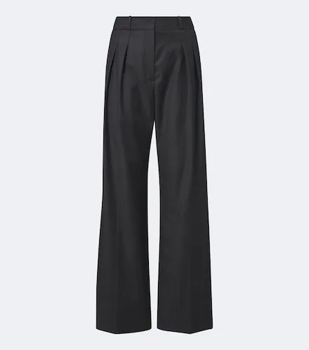 Sbiru virgin wool wide-leg pants - Loulou de Saison - Modalova